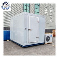 Cámara frigorífica portátil para soluciones de almacenamiento temporal de alimentos con instalación rápida y rendimiento de temperatura estable