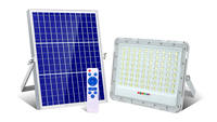 Projecteur LED solaire extérieur étanche IP65, réflecteur solaire pour jardin, éclairage solaire IP65