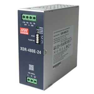 Mean/Well Xdr-960E-48 48V 20A 960W แหล่งจ่ายไฟแบบราง Din กำลังไฟ 960 วัตต์ แบบขาออกเดี่ยว ระบบระบายความร้อนแบบบังคับ - Product Image 6