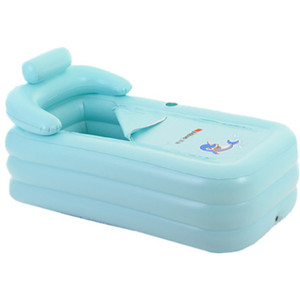 <span class=keywords><strong>Baignoire</strong></span> gonflable Portable pour adulte, <span class=keywords><strong>baignoire</strong></span> en PVC, <span class=keywords><strong>pliable</strong></span>, sur pied, pour Spa, couleur bleue, livraison gratuite - Product Image 6