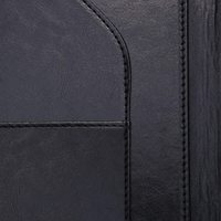 Porte-documents en similicuir format A4 avec couvercle pour bloc-notes, idéal pour le travail, l'école, le bureau, les conférences