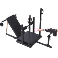 Chaise de sexe à fente pour les jambes SM, mobilier de sexe de haute qualité pour la retenue corporelle