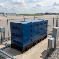 Groupe électrogène diesel silencieux en conteneur avec ATS, démarrage automatique, 50/60Hz, grande puissance, 220/380V