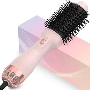 Hair Blow Dryer Brush 4 in 1 Professional 1 Step Hair Dryer Styler Volumizer ceramic portable Hot Air Brush
