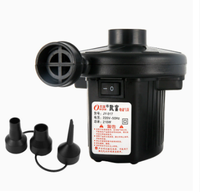 Pompe à air électrique portable compacte et légère pour l'extérieur, gonfleur pour matelas de camping et bouées de natation, double usage