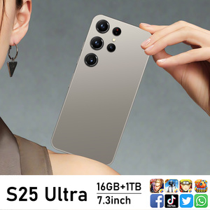 Teléfono Inteligente Original con Doble Tarjeta SIM, 5G, Android 14.0, S25 Ultra, 16 GB + 1 TB, Deca Core, Pantalla HD <span class=keywords><strong>de</strong></span> 7.3 Pulgadas, Cámara Trasera <span class=keywords><strong>de</strong></span> 108 MP, Desbloqueado para <span class=keywords><strong>Español</strong></span> - Product Image 3