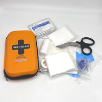 Trousse de premiers secours de voyage AID PLUS 42 pièces, compresses de gaze stériles, pansements adhésifs, sac léger non imperméable, voyage d'affaires, avion
