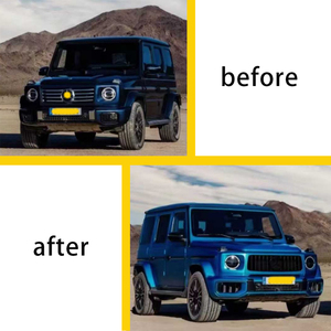 Per <span class=keywords><strong>Mercedes</strong></span> <span class=keywords><strong>2018</strong></span> + W463 G63 Amg Body Kit lifting per 2025 W465 AMG G63 stile Bodykit Grill paraurti classe G 350 G500 G550 - Product Image 4