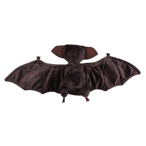 Nuevo diseño murciélago marrón oscuro peluche juguete emulación murciélago peluche personalizado realista bosque Animal - Product Image 3