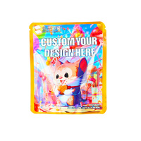 50000 pièces Nouveau design Sachets Mylar exotiques Cali Packs Hologram Cali Packs 8th Plug Pouch, découpés, pour 3.5, à prix compétitif