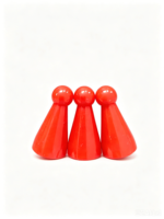 Moule d'injection rond pour jetons de jeu d'échecs en plastique coloré, fabriqué en Chine (JIA)