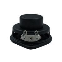 Haut-parleur large bande 36 mm à double bobine, bord droit, 14 mm VC, 4 ohms, 5 W, double aimant interne, bord en caoutchouc pour enceinte Bluetooth