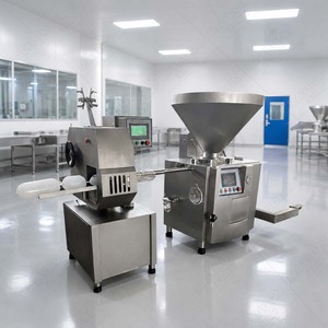 Équipement de ligne de production de viande de poulet pour la fabrication de saucisses, avec <span class=keywords><strong>poussoir</strong></span> à saucisses et ensacheuse en plastique - Product Image 5