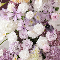 Sphère florale artificielle de luxe en soie, grande rose de 60 cm, centre de table de mariage, haute densité, haute qualité, durable, livraison rapide