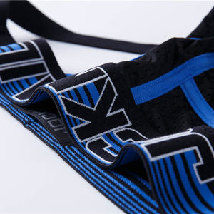 Bikini transparente para hombre, Tanga Sexy Gay, suspensorio, Color negro, bóxer de moda de Color sólido - Product Image 2