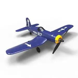 F4U Toy RC Aircraft 400MM Wingspan One-key Aerobatic 4-CH Control with Aileron