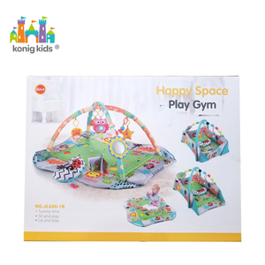 Pour jouet éducatif clôture à quatre côtés bleu-vert doux bébé tapis de jeu pour 0-24 <span class=keywords><strong>mois</strong></span> ramper activité Playgym - Product Image 5