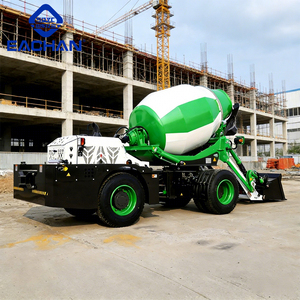 Camion malaxeur auto-alimenté <span class=keywords><strong>pas</strong></span> <span class=keywords><strong>cher</strong></span> EACHAN, camion malaxeur hydraulique pour travaux d'ingénierie, camion malaxeur autochargeur 3,5 m³, camion pompe malaxeur - Product Image 1
