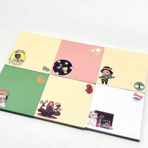 Bloc de Notas Adhesivas con Logotipo Personalizado, Bloc de Notas Personalizado, Papelería de Oficina, Papel Grueso de Alta Calidad, Etiqueta Adhesiva, Bloc de Notas de Recordatorio - Product Image 1