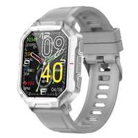 Montre intelligente robuste d'extérieur NX3 avec écran couleur de 1,83 pouce, prise en charge de la surveillance de la fréquence cardiaque, de la surveillance de la pression artérielle, bracelets de montre intelligente
