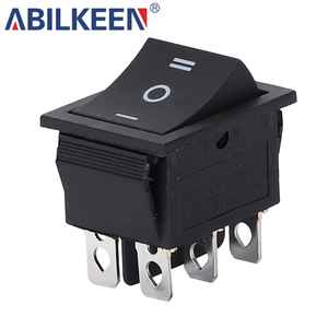 DPST ON-OFF-ON <strong>Rocker</strong> <strong>Switch</strong> 6 Pin <strong>T120</strong> Low Profile 32.3x25.3mm <strong>20A</strong> <strong>125VAC</strong> Factory Direct Wholesale - Product Image 6