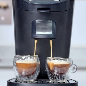 Deluxe Cappuccino chọn điện đơn phục vụ cà phê brewer Twist 60mm giấy mềm Pad Pod cà phê nhựa khách sạn hộ gia đình - Product Image 5