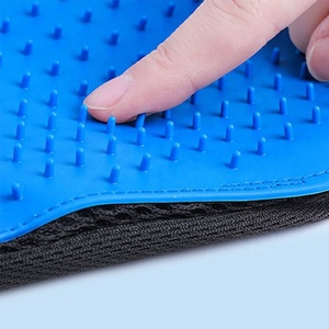 قفاز تمشيط وتدليك للحيوانات الأليفة من باني هاي PET001 للكلاب والقطط ذات الفراء الطويل والقصير، قفاز لإزالة الشعر وتصفيف الحيوانات الأليفة - Product Image 4