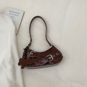 Bolso de Hombro de Piel Sintética de Diseño Moderno para Mujer, Bolso Cruzado de Lujo para Mujer - Product Image 2