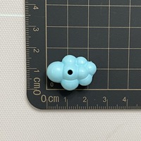 Vente en gros 23mm Solide Bonbons Macaron Couleur Uv Plaqué Mignon Nuage Perles Brillant Coloré Bricolage Perles En Vrac pour Bijoux Téléphone Porte-clés