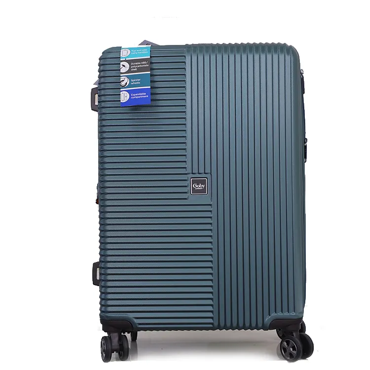 Goby London Manufacturer Luxury Aluminium Frame Luggage Bags Travel Smart Luggage