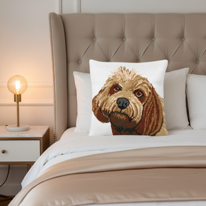 Taies d'oreiller de luxe personnalisées brodées sur mesure pour hôtel, <span class=keywords><strong>60x60</strong></span>, fermeture éclair, double face, décoratives pour canapé - Product Image 3