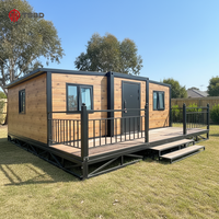 Maison Modulaire de Luxe en Conteneur 20FT 30FT 40FT, Maison Conteneur Extensible et Pliable pour Appartement ou Villa