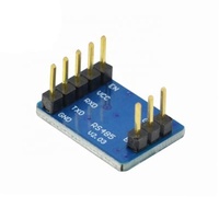 Módulo MAX3485-Accesorio de comunicación TTL a RS485 Usart-Comunicación multimáquina paralela de Puerto serie-1 a muchos
