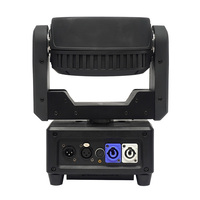 Lumière de lavage à tête mobile électrique 100W 4IN1 RGBL LED 15 °-60 ° Zoom Beam DMX Control Strobe Stage Effect pour Dj Disco Bar Nightclub
