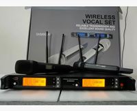 Microphone sans fil UHF professionnel avec connecteur XLR, suppression du bruit, métal, portable, SKM-9000 pour scène et karaoké