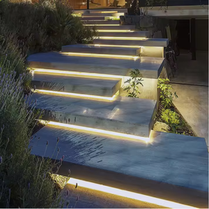 Hoge Kwaliteit 12V 24V Cob Warm Wit <span class=keywords><strong>Led</strong></span> Lamp 32-Step Trap <span class=keywords><strong>Dimmer</strong></span> Met Pir Bewegingssensor Plastic Lichaam - Product Image 6