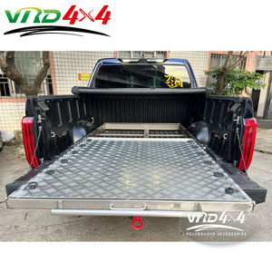 VRD4X4 Slide Out Tray Stainless Steel Slider Top Quality Pickup Truck <b>Bed</b> Cargo Sliding Tray Combined with Drawers Available - Product Image 3