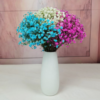 Dekorasi Pernikahan Grosir Bunga Gypsophila Awet Putih Buket Baby's Breath Gypsophila Kering
