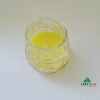 Bougeoir de cheminée en verre transparent Offre Spéciale DGV support votif pour les occasions de Noël