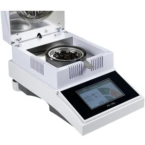 Testeur d'humidité des céréales 0.001g Analyseur d'humidité des aliments médicaux numérique automatique pour la sciure de bois halogène Humidimètre - Product Image 1
