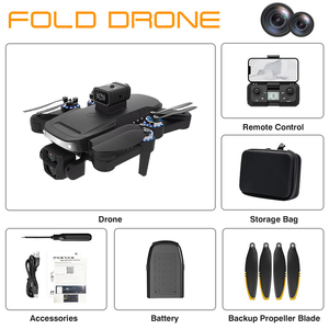 Dron K2 para Principiantes, Fotografía Aérea, Control Remoto, Flujo Óptico, Retención de Altitud, Control de Fotos y Vídeos por Gestos, Plegable - Product Image 2