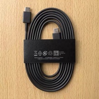 Kabel Telepon Nylon DX310 DX510 1m 1.8m Kabel USB-C 3A 5A Pengisian Daya Super Cepat Tipe C Ladekabel untuk Samsung S26 S25U S24+