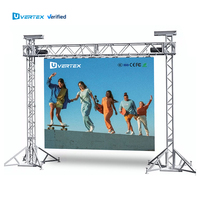 Écran LED mural P3.91 étanche pour intérieur et extérieur, idéal pour la location, 500x500/500x1000, en promotion