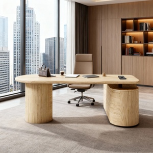 Wesome điều hành sang trọng hình chữ L bàn văn phòng thiết kế cao cấp cho sự thoải mái và phong cách - Product Image 3