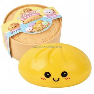 Bolas Gigantes de 25cm con Forma de Dumpling, Baozi, Panecillos al Vapor, con Purpurina, Caja Sorpresa, Juguetes Sensoriales Antiestrés para Apretar - Product Image 5
