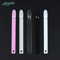 Fangkle approvisionnement en ongles en plastique 50 conseils pratiques tableau d'affichage des couleurs des ongles avec anneau en métal