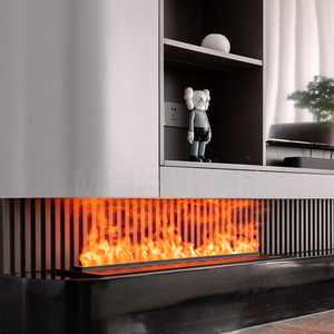 <span class=keywords><strong>Chimenea</strong></span> <span class=keywords><strong>Eléctrica</strong></span> Moderna MEISU.CH con Luz LED de Simulación de Vidrio, Humidificador, Vaporizador de Agua, <span class=keywords><strong>Chimenea</strong></span> Atomizadora - Product Image 2