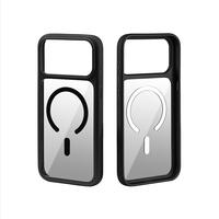 Étui de téléphone en plastique transparent TPU personnalisé YUBO, design luxueux, étui de protection pour iPhone 17 Pro Max