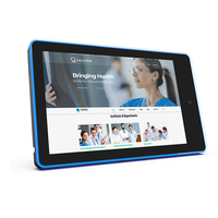 Tablette android, 10.1 pouces, NFC, dsp, réunion à la salle de conférence, affichage du calendrier, barre lumineuse, logiciel POE power