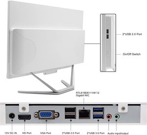 Ordinateur de bureau tout-en-un/processeur I5/I7/I9 de 2e à 12e génération fournissant un service personnalisé - Product Image 1